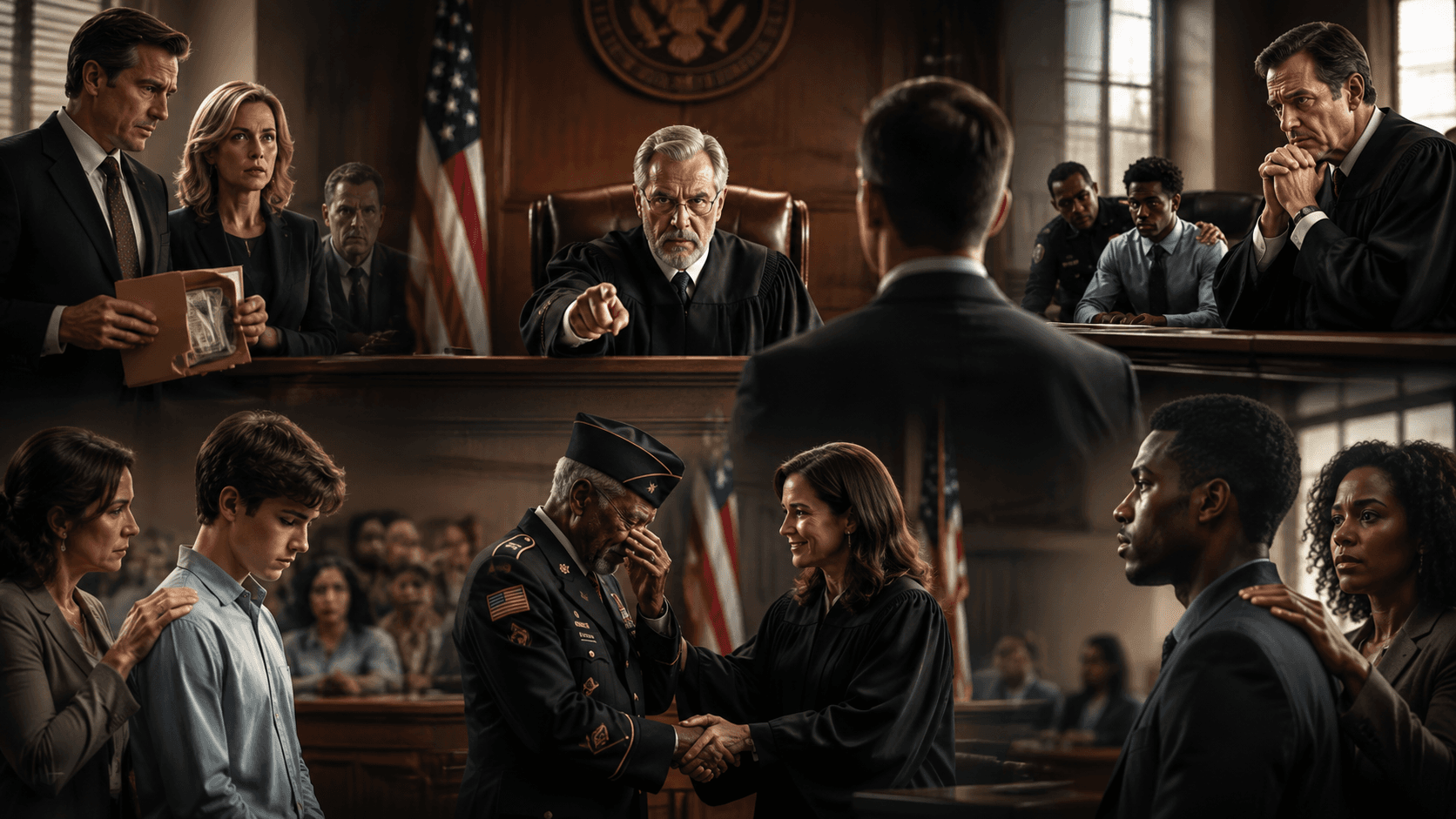 Courtroom Justice and Karma Stories
